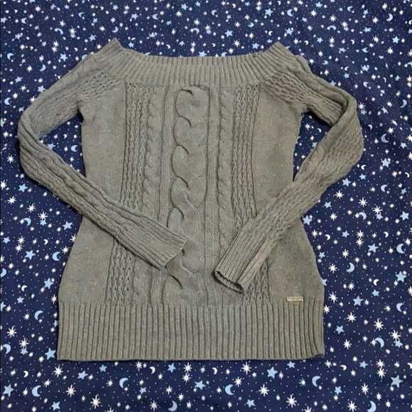 Guess Sweaters - Off-Shoulder Guess Sweater